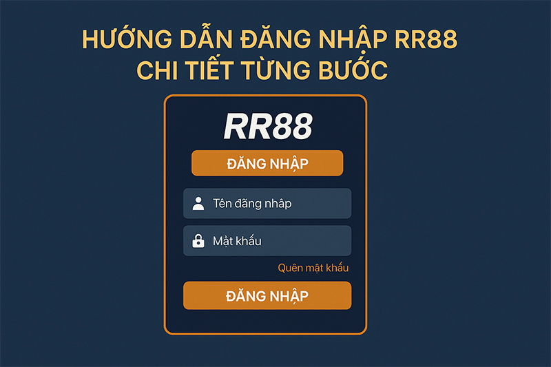 Hướng dẫn đăng nhập RR88 chi tiết